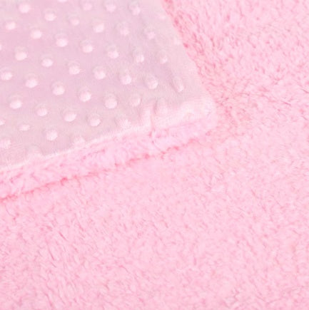 Double laminé bulle petit velours couverture velours couverture