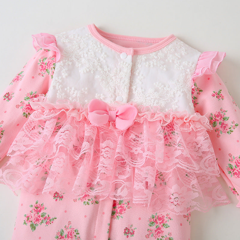Bébé fille bébé onesies