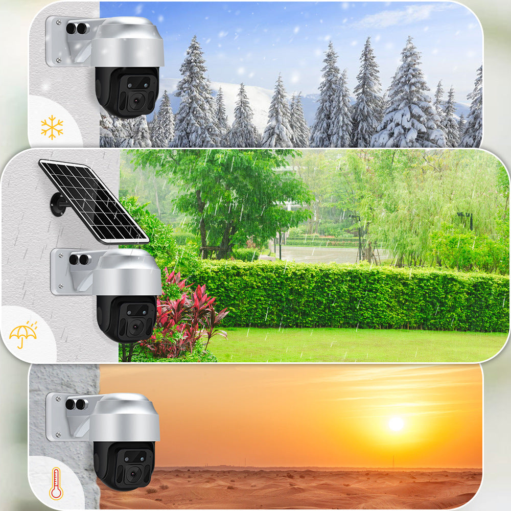 Solaire Alimenté Sans Fil WiFi Caméra de Surveillance