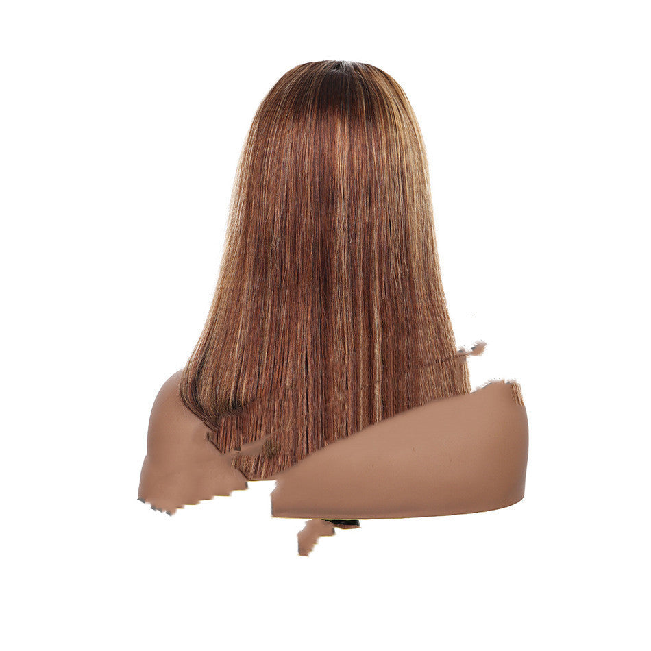Piano Couleur Bob Coiffures Vrais Cheveux