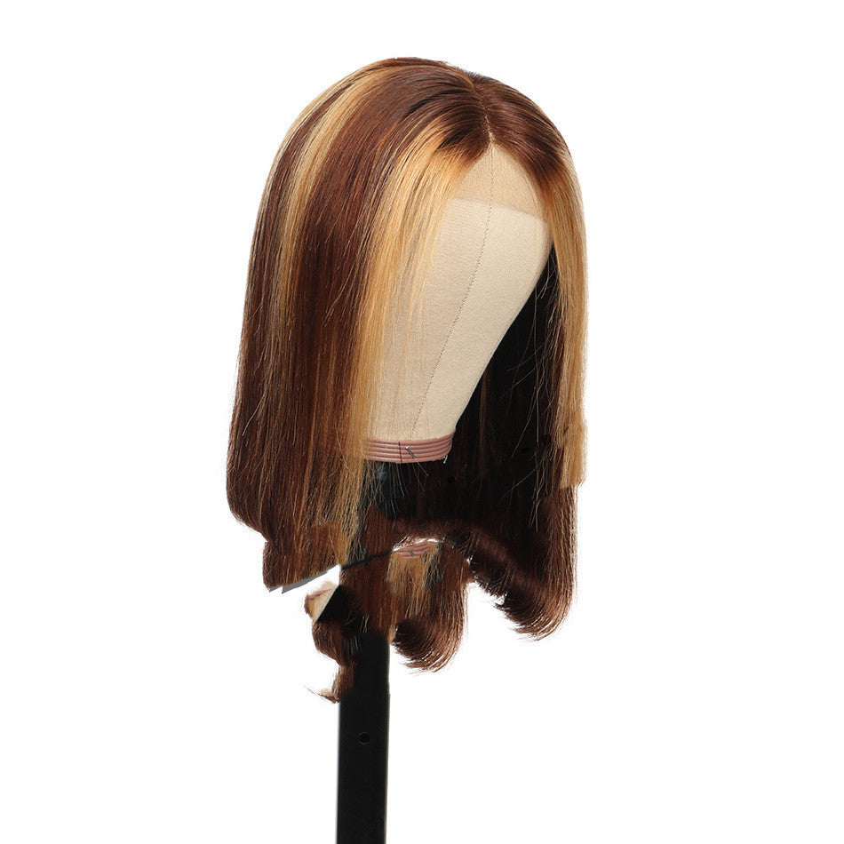 Piano Couleur Bob Coiffures Vrais Cheveux