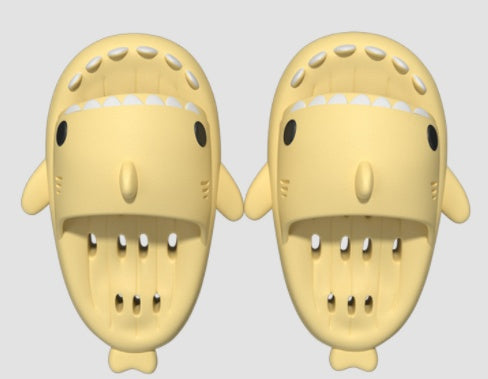 Requin Pantoufles Avec Trous de Drainage Douche Chaussures Pour Femmes Séchage rapide Eva Piscine Requin Diapositives Plage Sandales Avec Trous de Drainage