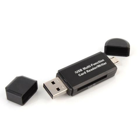 Тип C & micro USB и USB 3 в 1 OTG картридер высокоскоростной USB2.0 Универсальный OTG TF /SD для android компьютер заголовки расширения