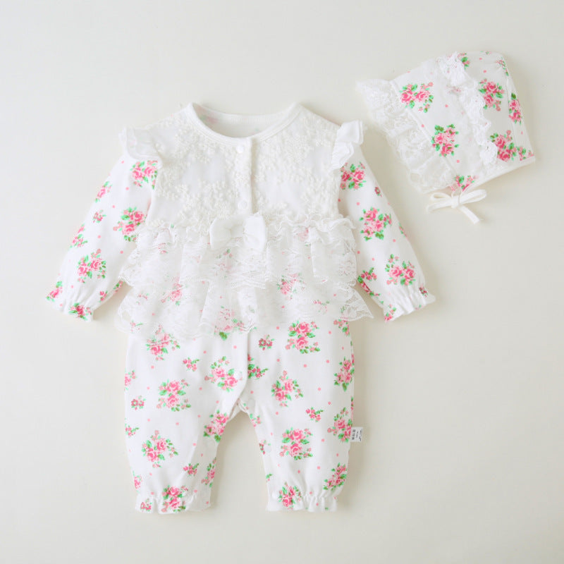 Bébé fille bébé onesies
