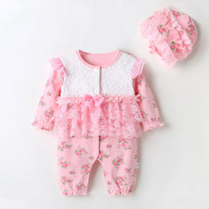 Bébé fille bébé onesies