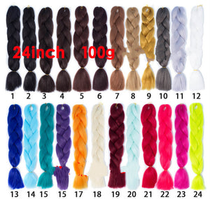 Africain noir tresse cheveux tresse tresse de cheveux haute température fil tresse cheveux perruque Africaine