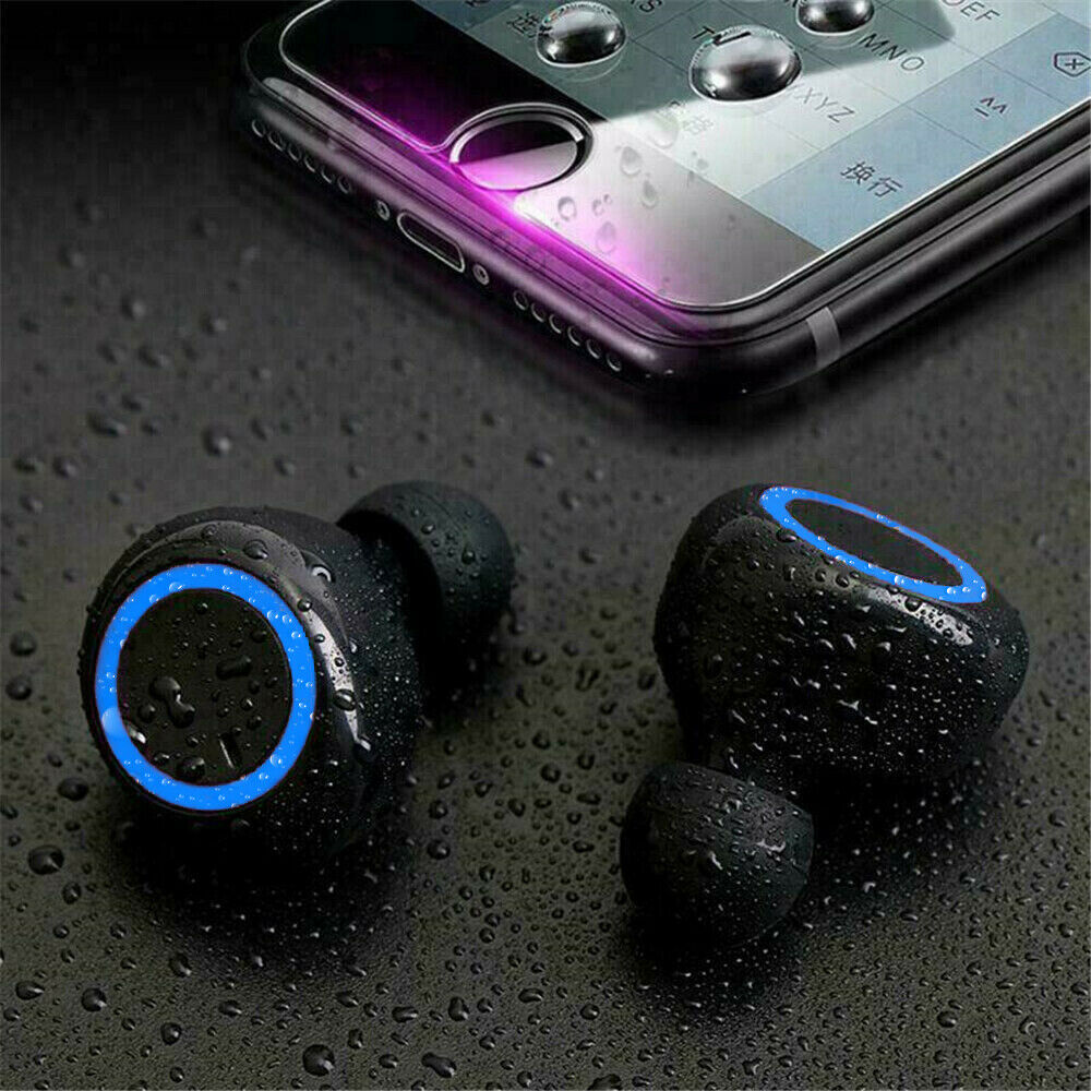 Étanche Bluetooth 5.0 sans fil écouteurs casque casque antibruit TWS