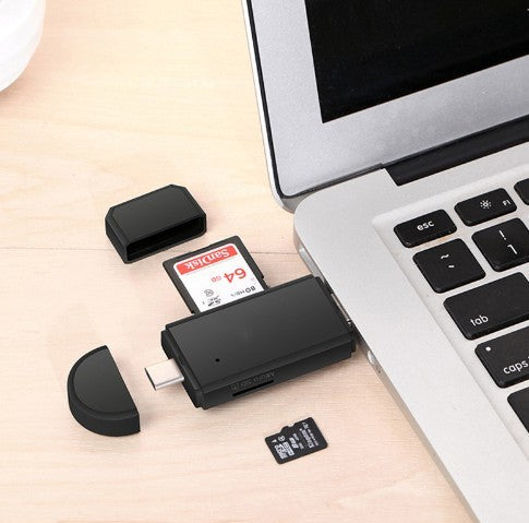 Тип C & micro USB и USB 3 в 1 OTG картридер высокоскоростной USB2.0 Универсальный OTG TF /SD для android компьютер заголовки расширения