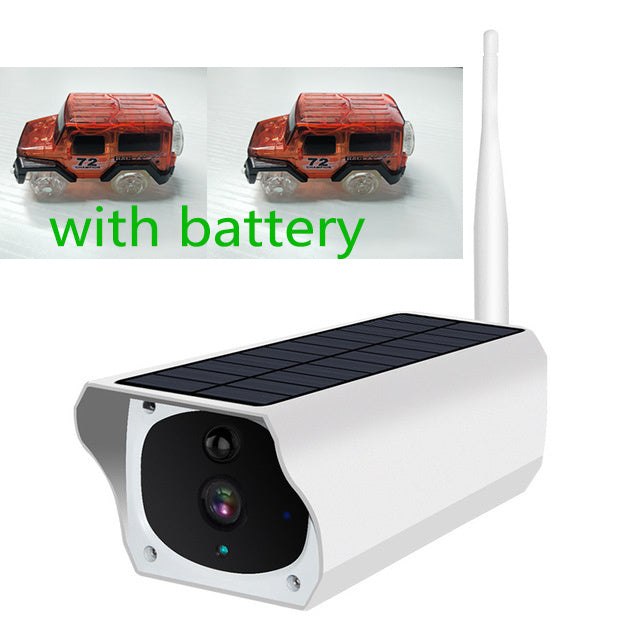 Solaire caméra de surveillance à faible puissance caméra