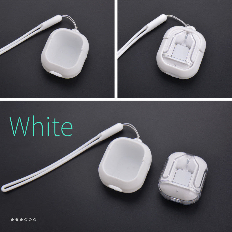 Écouteurs Bluetooth sans fil à affichage numérique transparent TWS