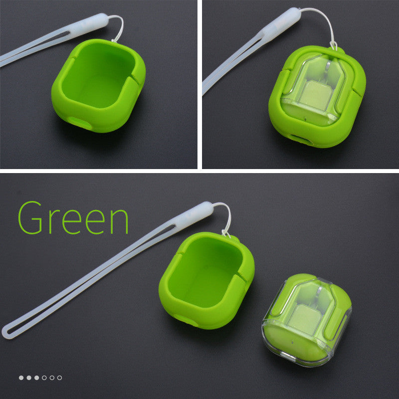 Écouteurs Bluetooth sans fil à affichage numérique transparent TWS