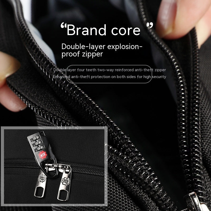 Sac d'ordinateur portable anti-vol loisirs multifonctionnel