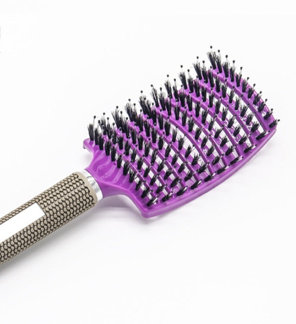 Brosse à cheveux Anti Klit Brushy Haarborstel Femmes Démêlant Cheveux Brosse À Poils En Nylon Cuir Chevelu Massage Teaser De Brosse À Cheveux Peigne