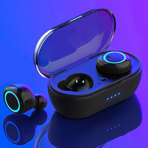 Étanche Bluetooth 5.0 sans fil écouteurs casque casque antibruit TWS