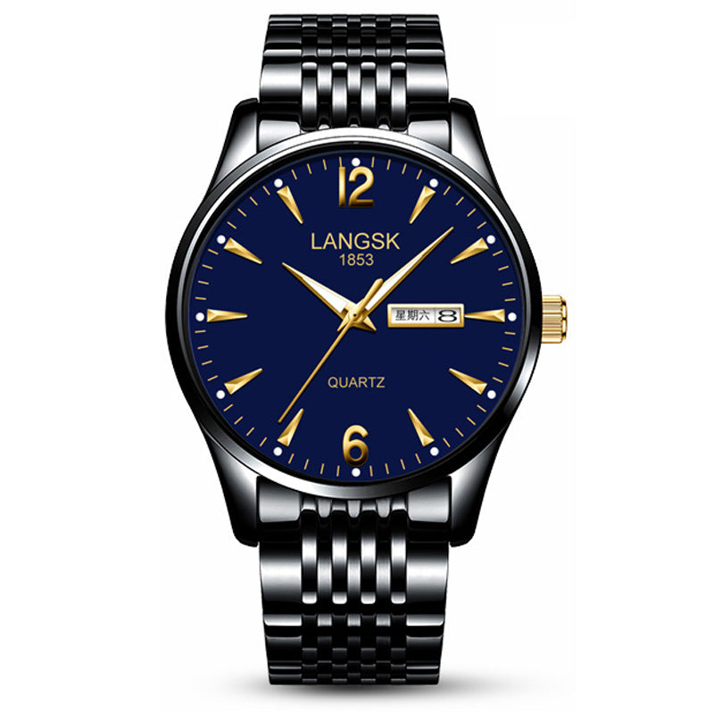 Montre lumineuse étanche pour hommes à la mode