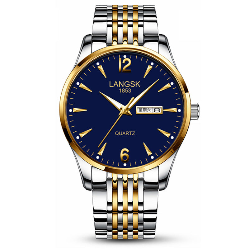 Montre lumineuse étanche pour hommes à la mode