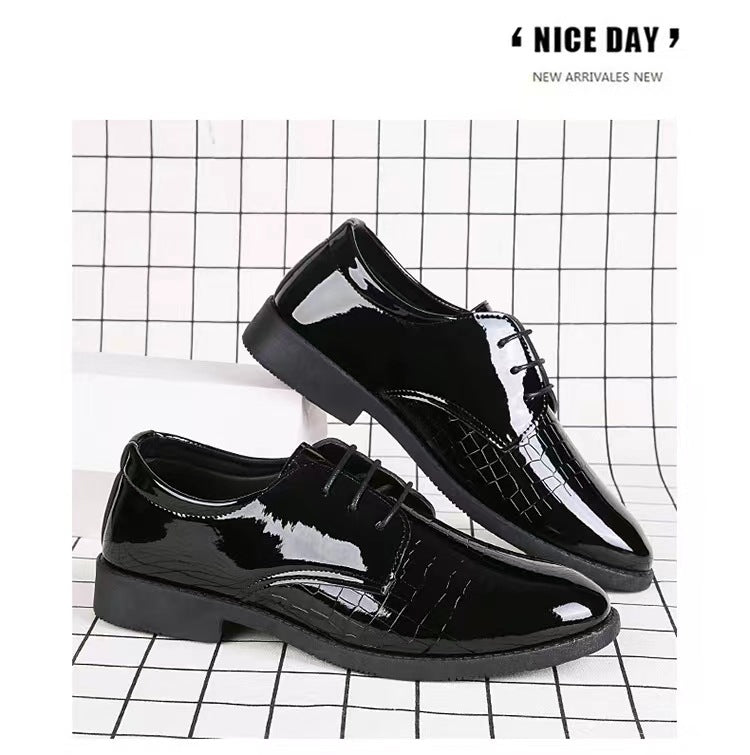 Chaussures d'automne en cuir pour hommes,