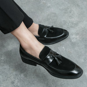 Chaussures en cuir pour hommes,