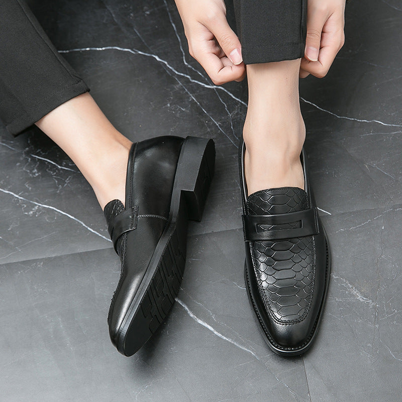 Chaussures en cuir décontractées de style coréen de style britannique