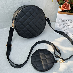 Sac en deux pièces Rhombus à carreaux