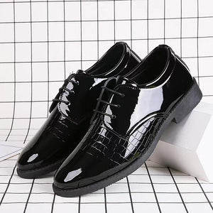 Chaussures d'automne en cuir pour hommes,