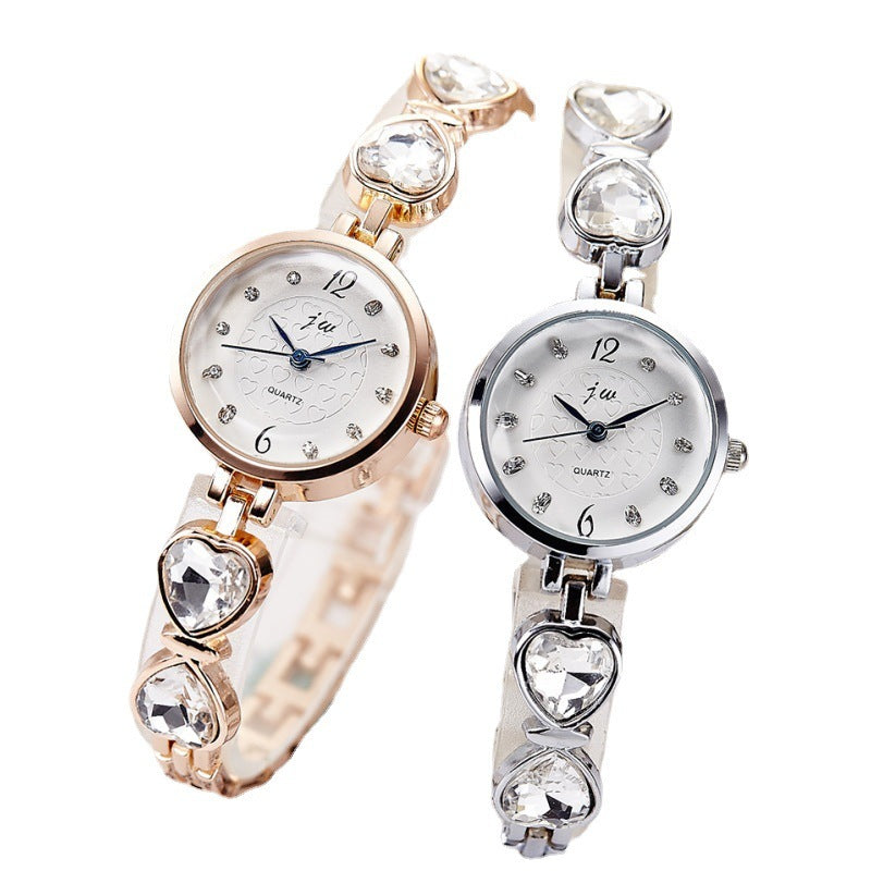 Montre à quartz en acier,