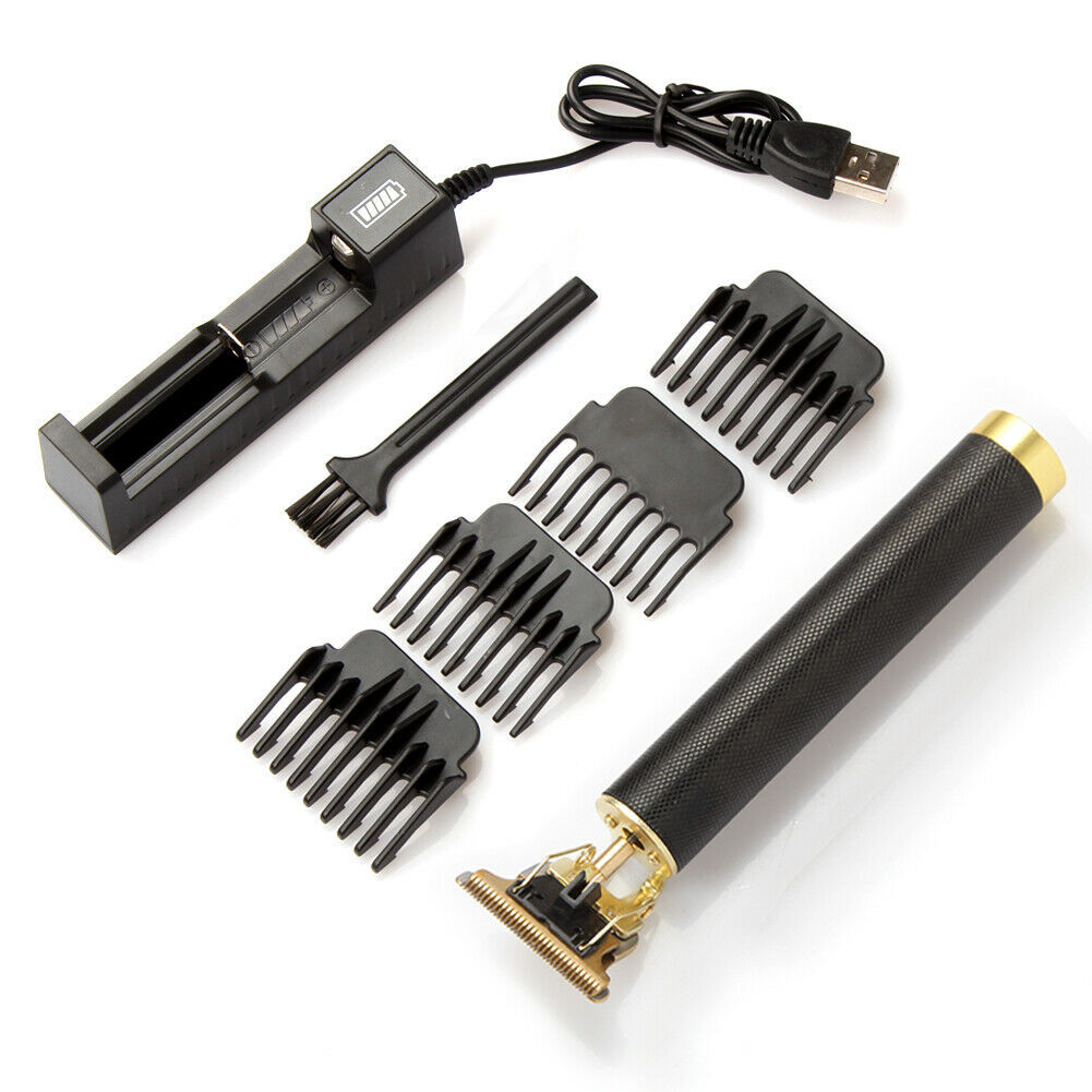 USB Électrique Tondeuses Rechargeable Rasoir Barbe Tondeuse Professionnelle Hommes Coupe De Cheveux Machine Barbe Salon de Coiffure Hair Cut