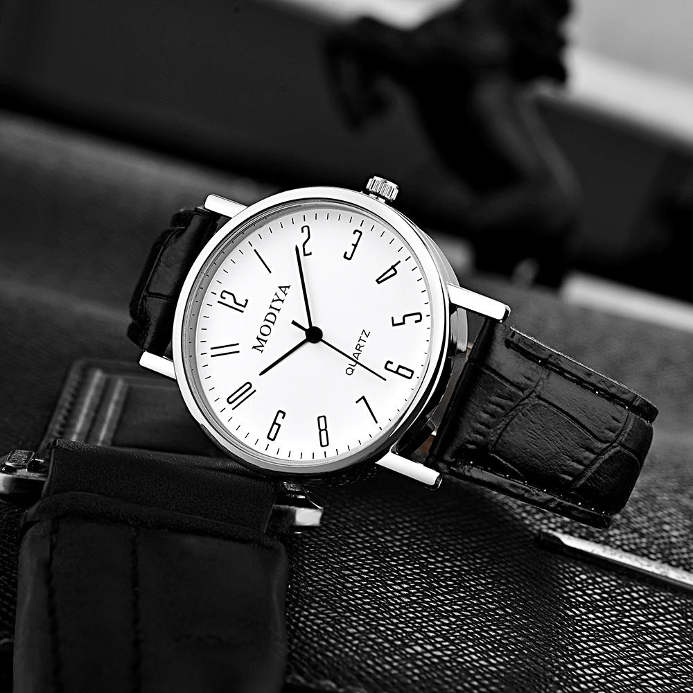 Montre à quartz simple à la mode pour hommes