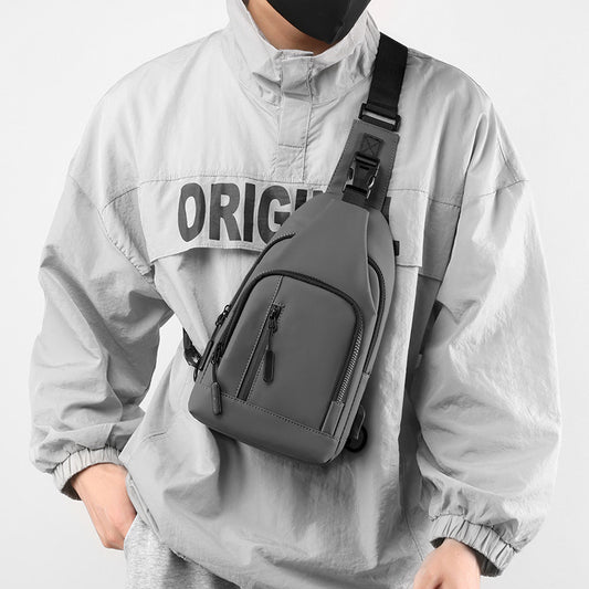 Sac de poitrine multi-compartiments imperméable à plusieurs compartiments de sport