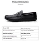 Chaussures décontractées en cuir de vachette,