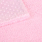 Double laminé bulle petit velours couverture velours couverture