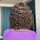 Perruque Deep Fringe naturelle avec frange