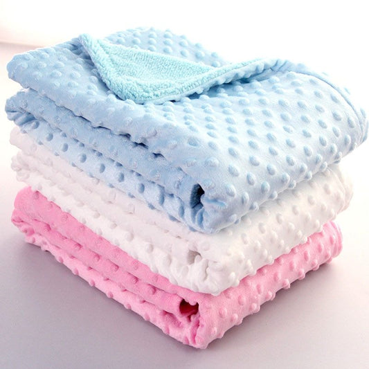 Double laminé bulle petit velours couverture velours couverture