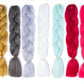 Africain noir tresse cheveux tresse tresse de cheveux haute température fil tresse cheveux perruque Africaine