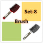 Brosse à cheveux Anti Klit Brushy Haarborstel Femmes Démêlant Cheveux Brosse À Poils En Nylon Cuir Chevelu Massage Teaser De Brosse À Cheveux Peigne
