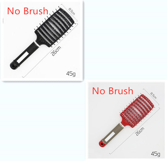 Brosse à cheveux Anti Klit Brushy Haarborstel Femmes Démêlant Cheveux Brosse À Poils En Nylon Cuir Chevelu Massage Teaser De Brosse À Cheveux Peigne