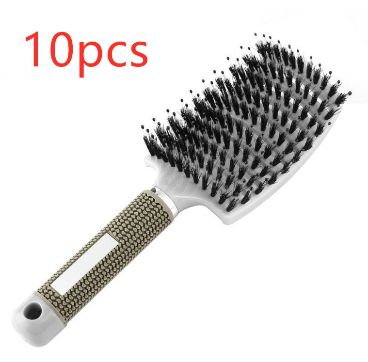 Brosse à cheveux Anti Klit Brushy Haarborstel Femmes Démêlant Cheveux Brosse À Poils En Nylon Cuir Chevelu Massage Teaser De Brosse À Cheveux Peigne