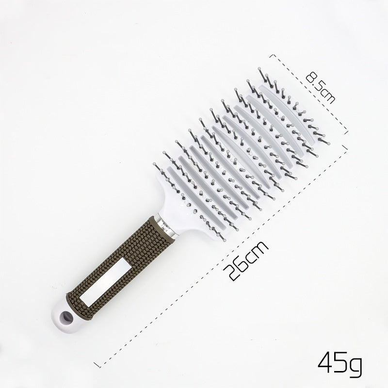 Brosse à cheveux Anti Klit Brushy Haarborstel Femmes Démêlant Cheveux Brosse À Poils En Nylon Cuir Chevelu Massage Teaser De Brosse À Cheveux Peigne