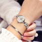 Montre à quartz en acier,