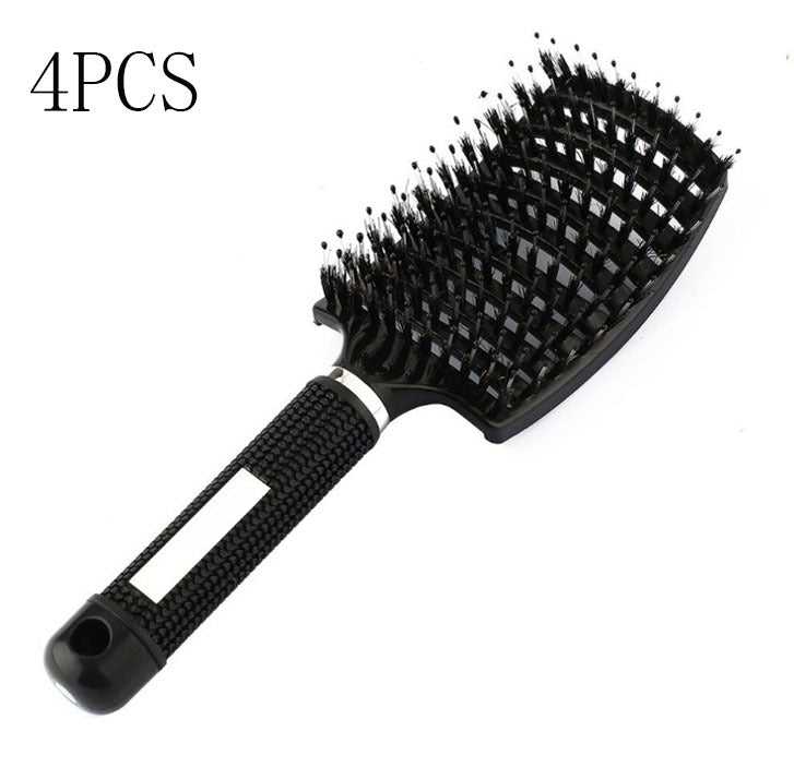Brosse à cheveux Anti Klit Brushy Haarborstel Femmes Démêlant Cheveux Brosse À Poils En Nylon Cuir Chevelu Massage Teaser De Brosse À Cheveux Peigne