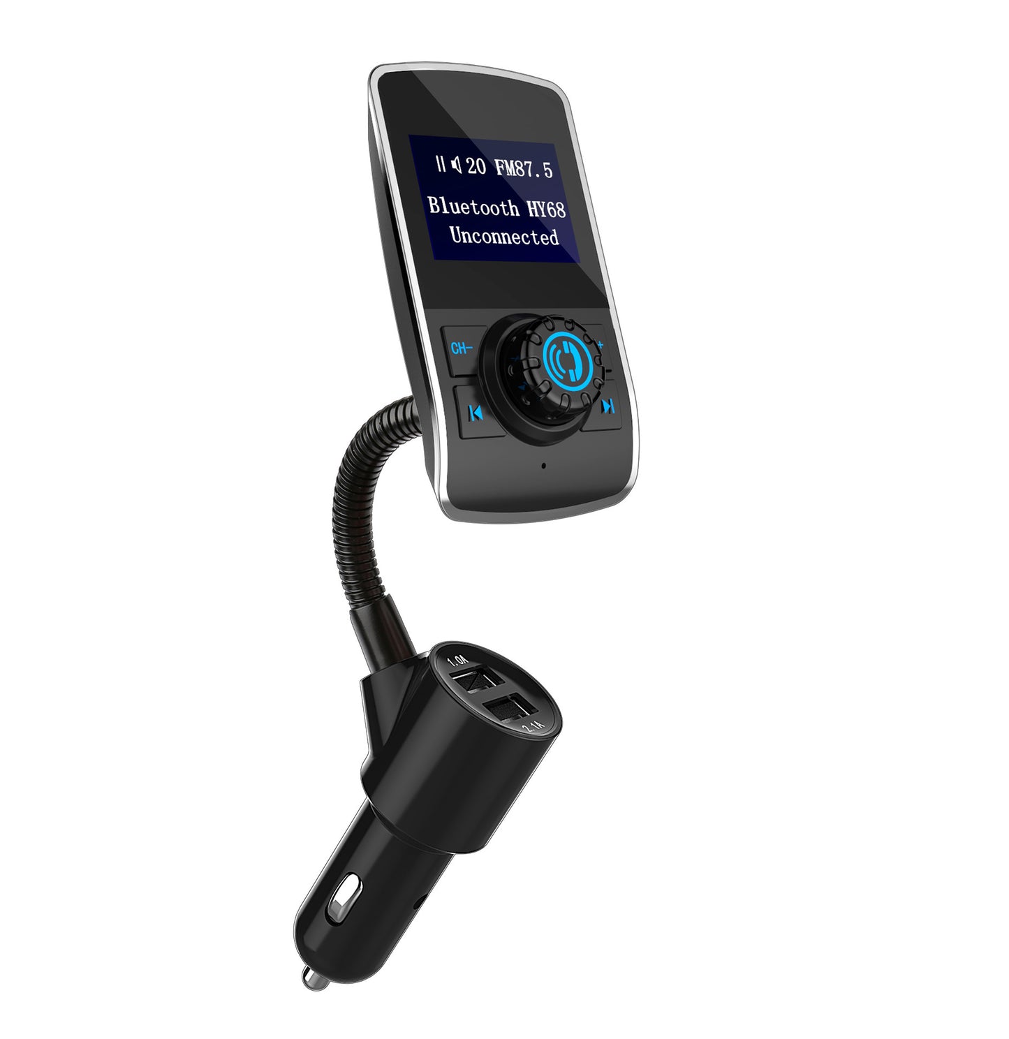 Voiture Bluetooth Mp3 Voiture Transmetteur FM De Voiture Bluetooth Mp3 Lecteur Carte