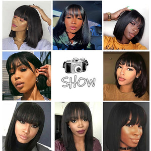 Femmes Imitation Main-À Manivelle de Cheveux, Vrais Cheveux Coiffe, de Cheveux Humains Ondulés Perruque