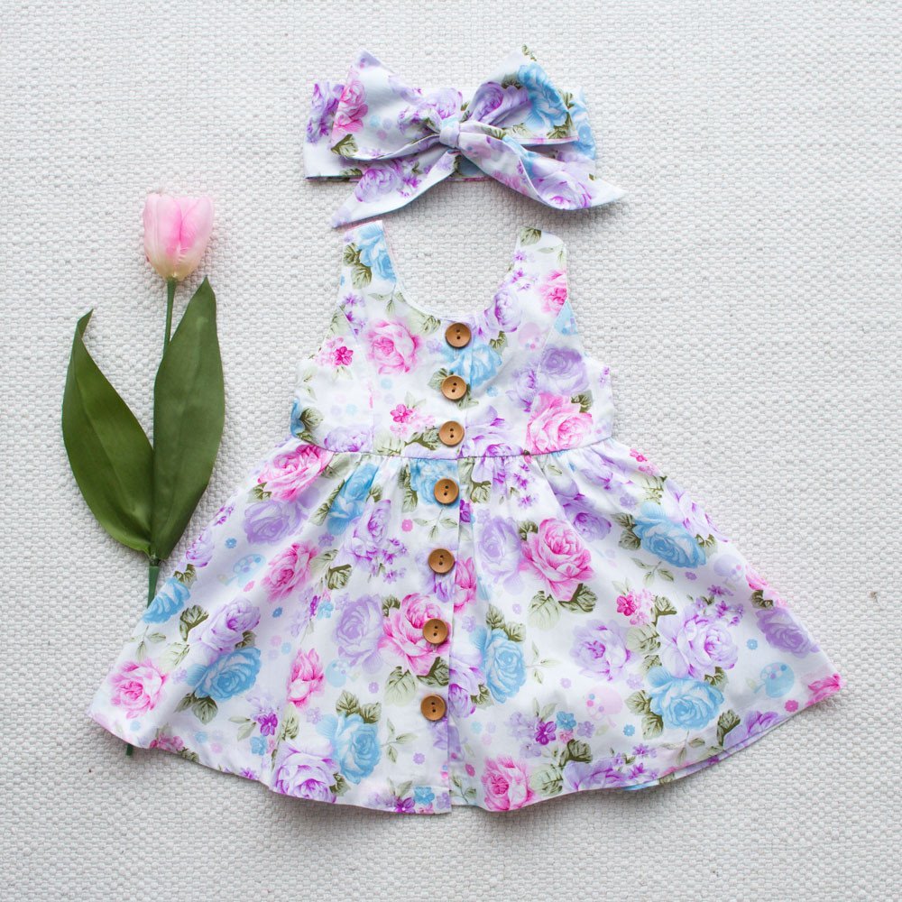 Enfants de Robe Européen Et Américain Princesse Jupe Fille Robe