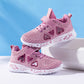 Casual Chaussures Lumière Mesh Sneakers Enfants D'été Enfants De Mode Tenis Mignon Bande Dessinée Sportive Féminine Fonctionnement Chaussette Chaussures