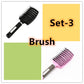 Brosse à cheveux Anti Klit Brushy Haarborstel Femmes Démêlant Cheveux Brosse À Poils En Nylon Cuir Chevelu Massage Teaser De Brosse À Cheveux Peigne