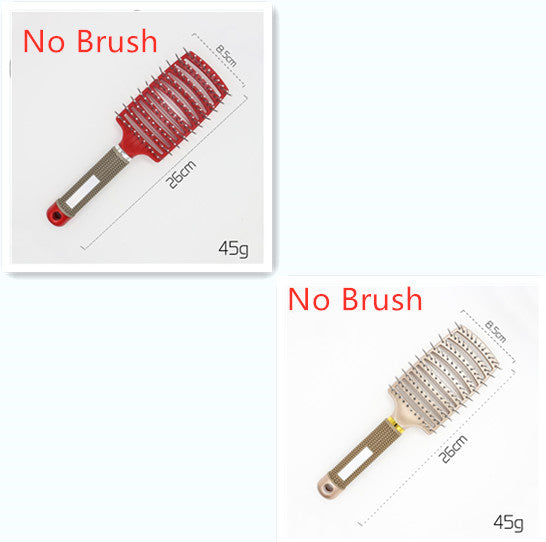 Brosse à cheveux Anti Klit Brushy Haarborstel Femmes Démêlant Cheveux Brosse À Poils En Nylon Cuir Chevelu Massage Teaser De Brosse À Cheveux Peigne