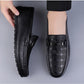 Chaussures décontractées en cuir de vachette,