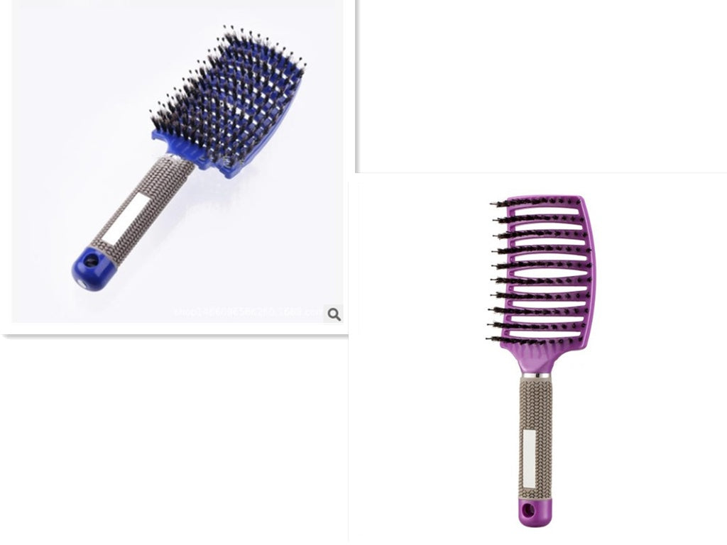Brosse à cheveux Anti Klit Brushy Haarborstel Femmes Démêlant Cheveux Brosse À Poils En Nylon Cuir Chevelu Massage Teaser De Brosse À Cheveux Peigne