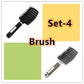 Brosse à cheveux Anti Klit Brushy Haarborstel Femmes Démêlant Cheveux Brosse À Poils En Nylon Cuir Chevelu Massage Teaser De Brosse À Cheveux Peigne