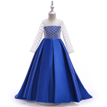 Maille À Manches Longues de Fuite Filles Robe